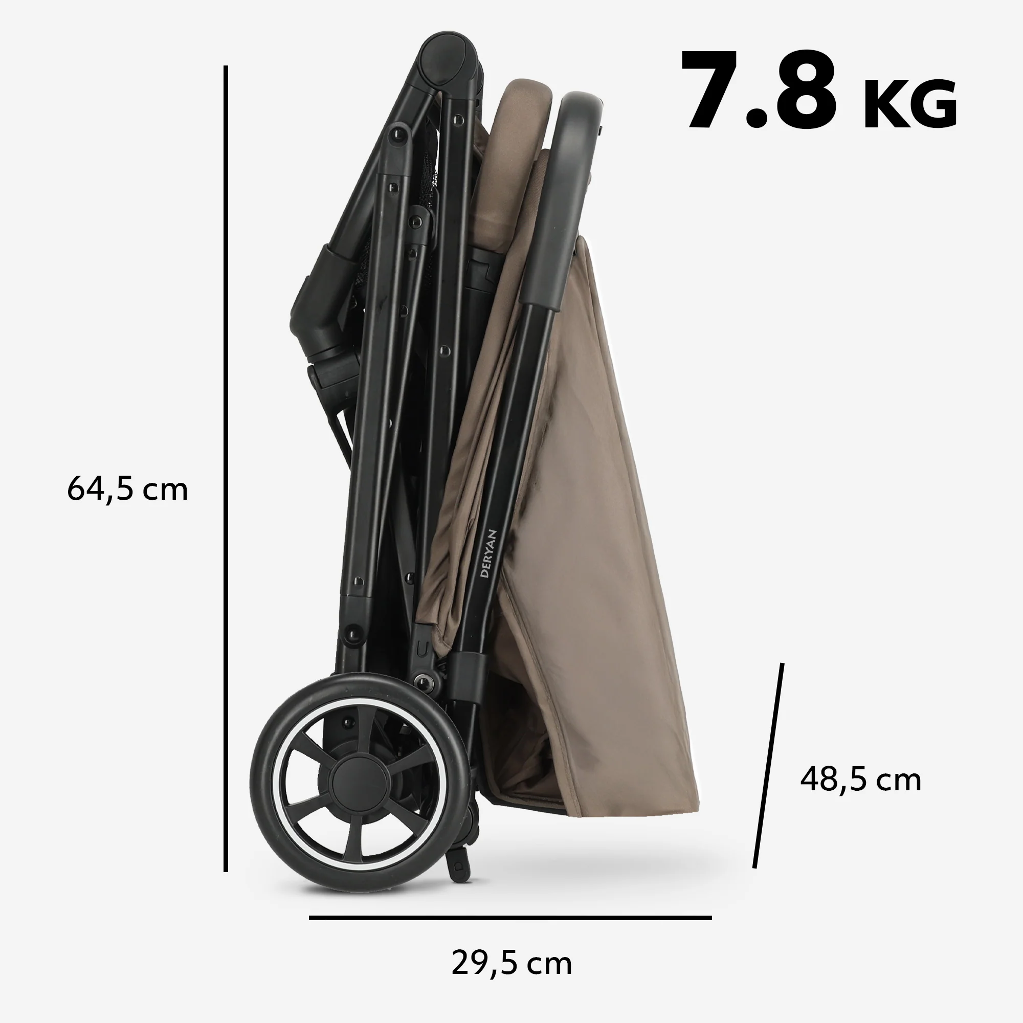 Luxury Easy² Lightweight Stroller - Hazel - Image 3