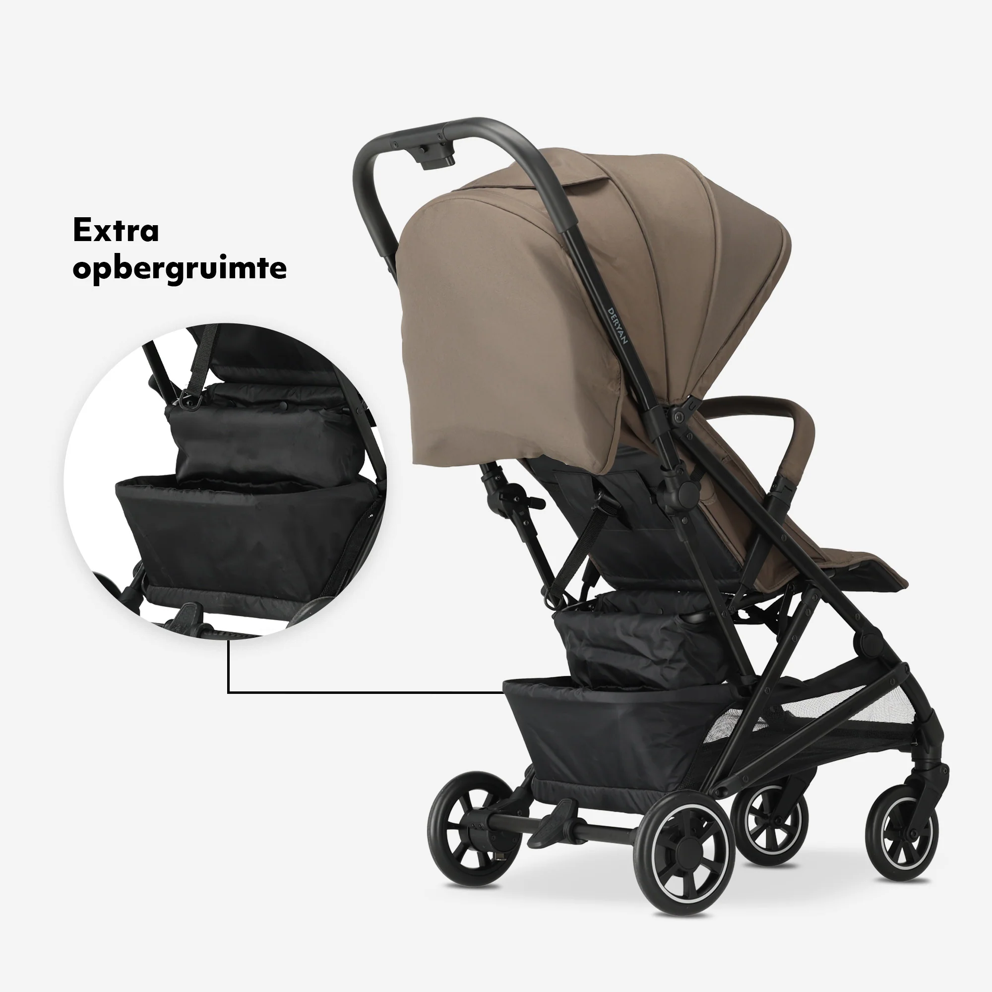 Luxury Easy² Lightweight Stroller - Hazel - Image 9