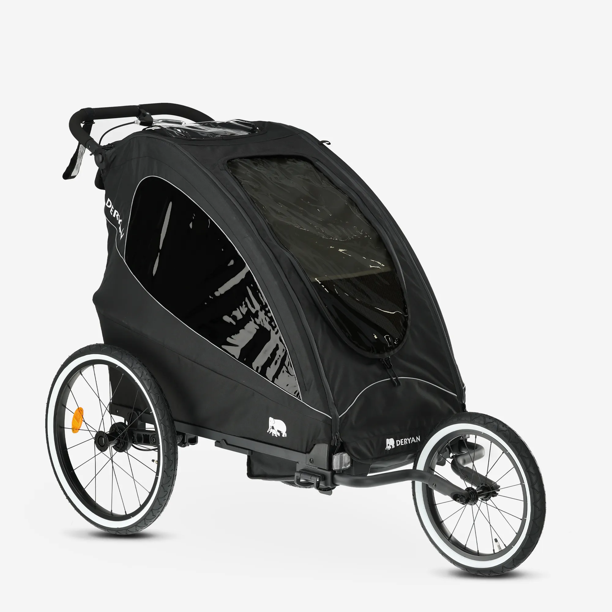 Luxury Bicycle Trailer - bike trailer, stroller and running stroller - 1 person - Image 5