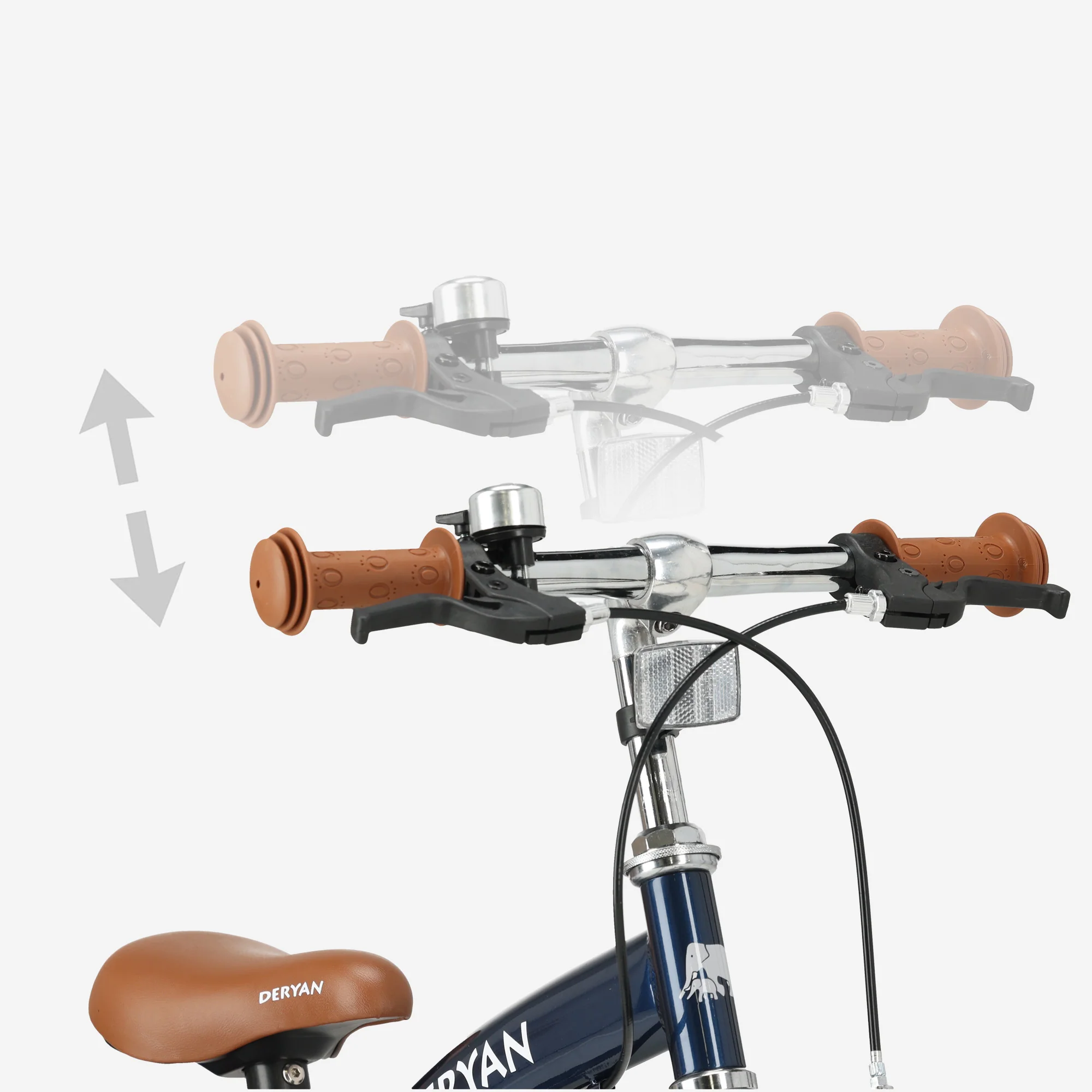 Luxury Children's bike 12 inch - 3 in 1 - walking bike Blue - Image 8