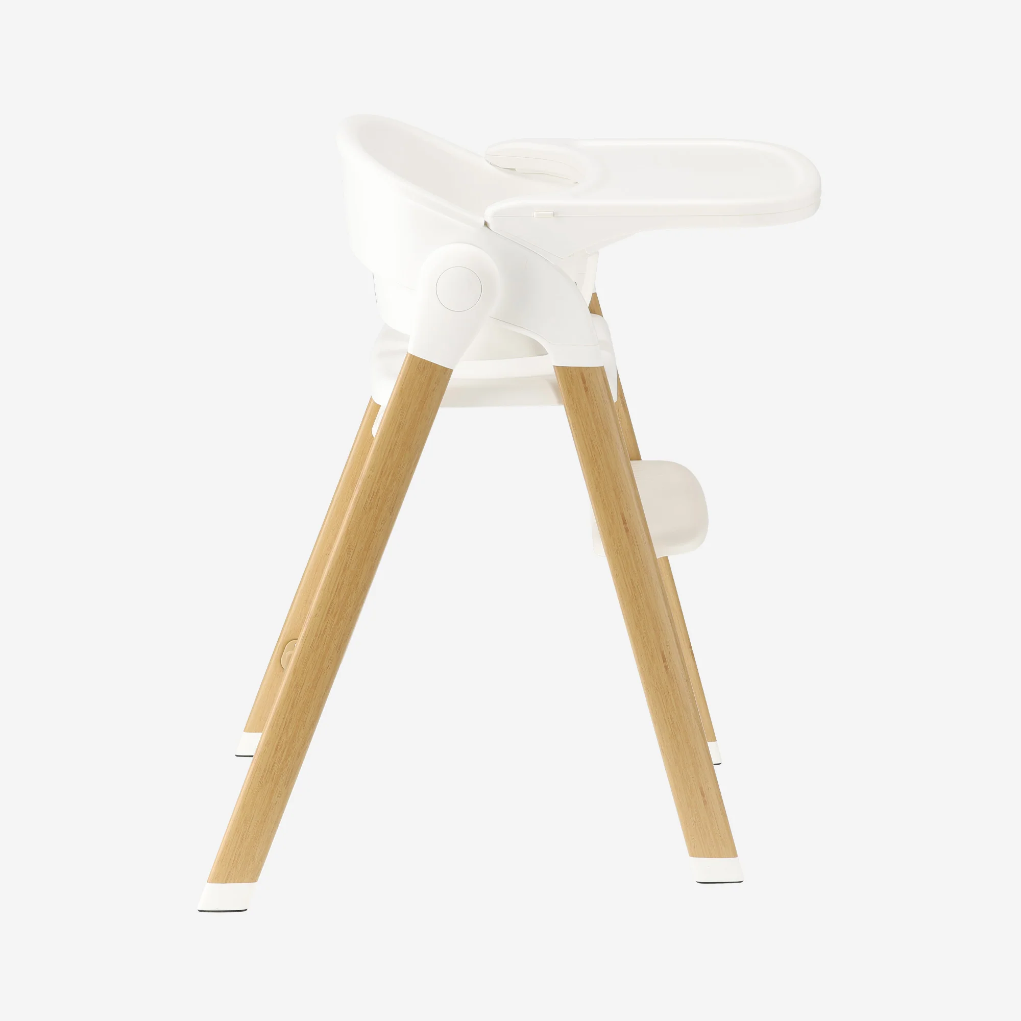 Luxury High Chair White / Wood - Image 12