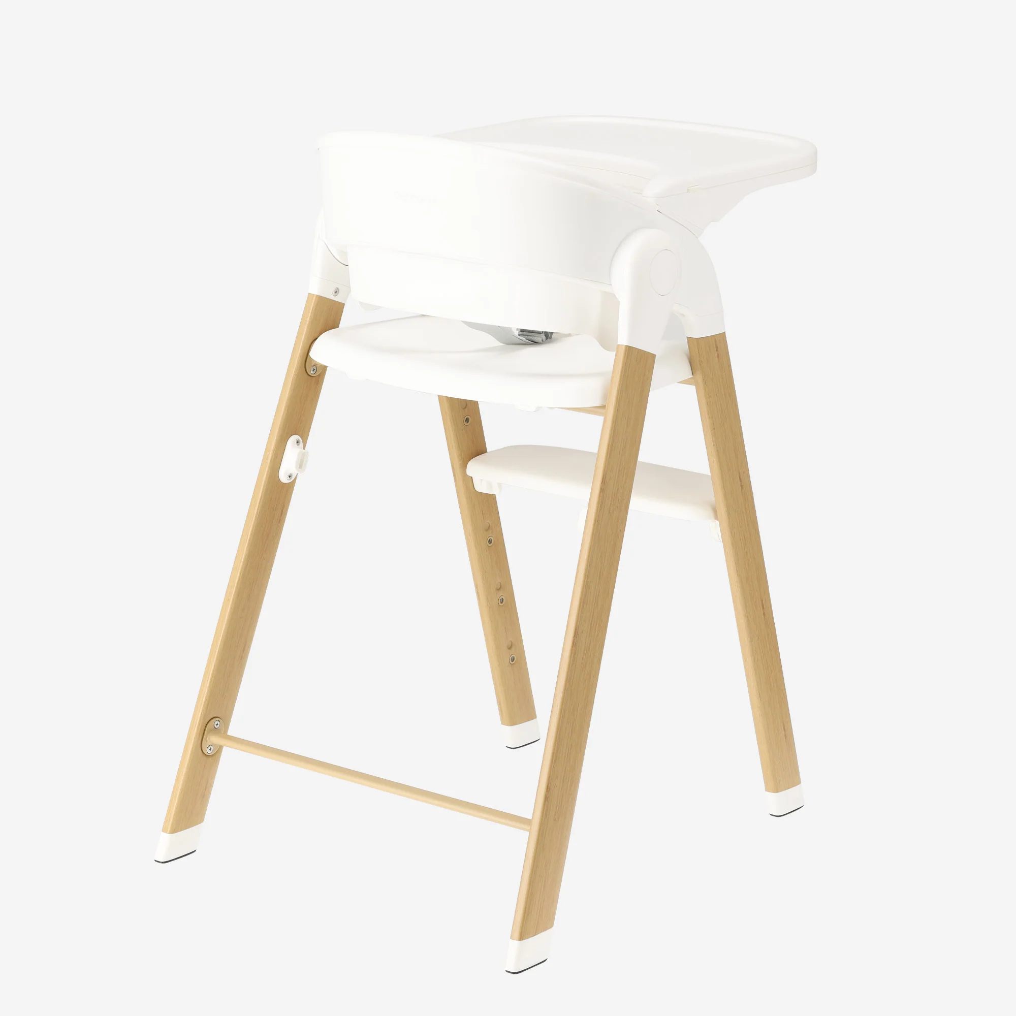 Luxury High Chair White / Wood - Image 13
