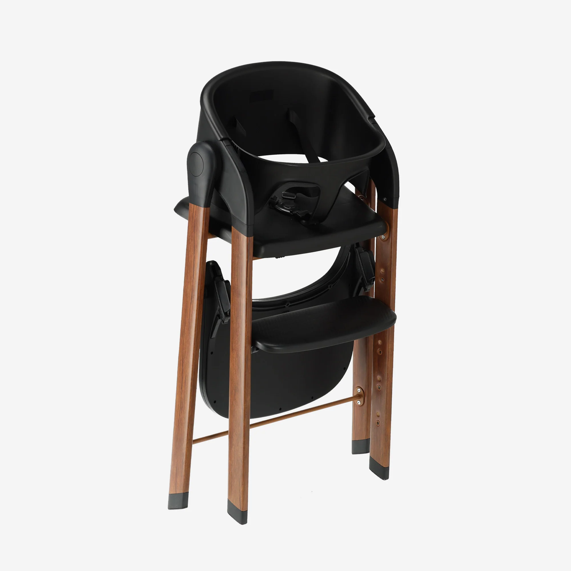 Luxury High Chair Black / Wood - Image 15