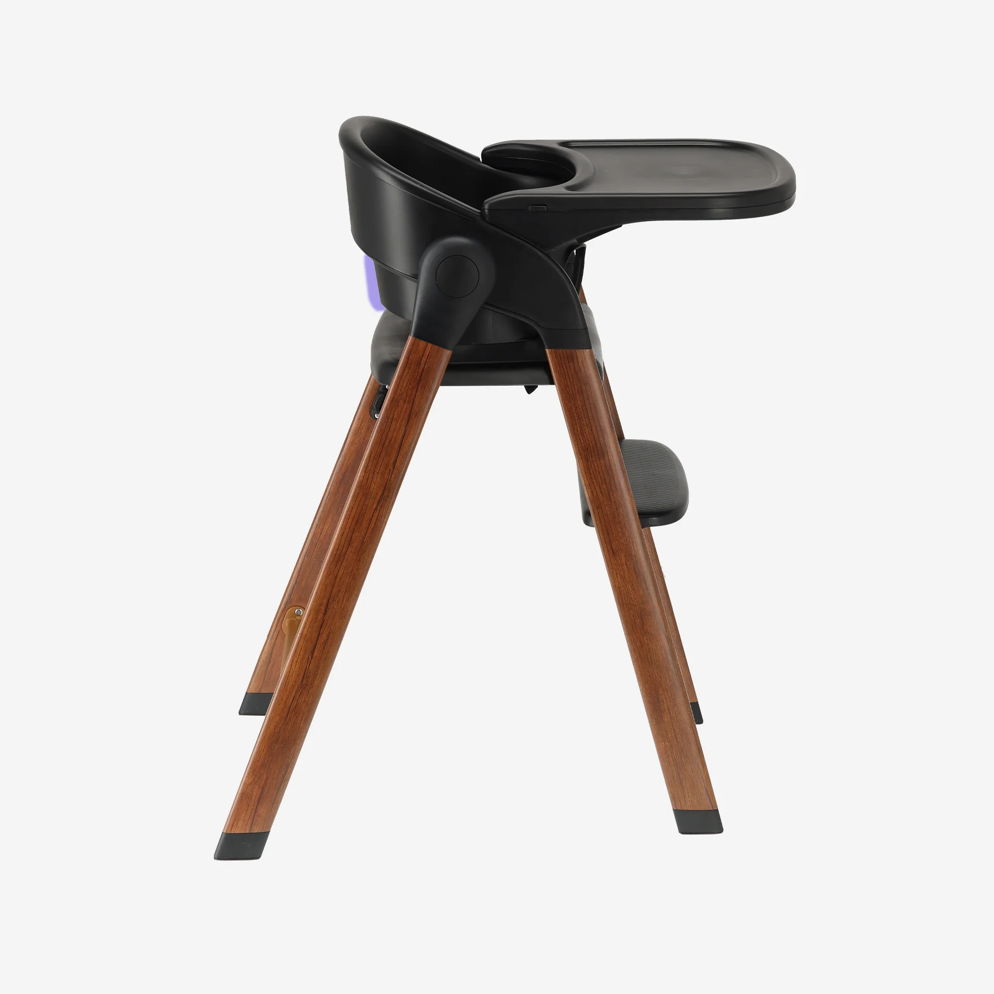 Luxury High Chair Black / Wood - Image 6
