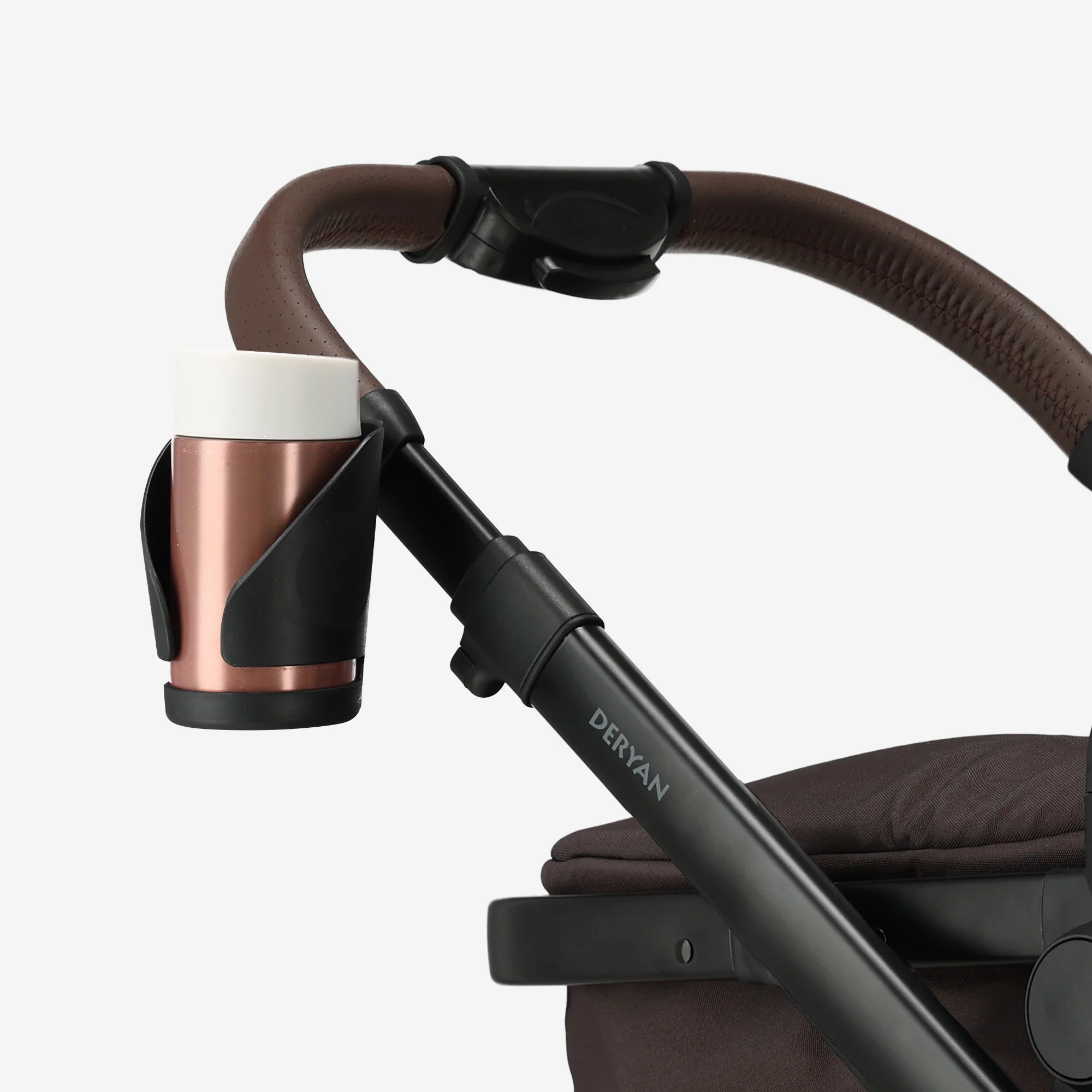 Noa 3-in-1 Stroller Chocolate Brown - Image 5