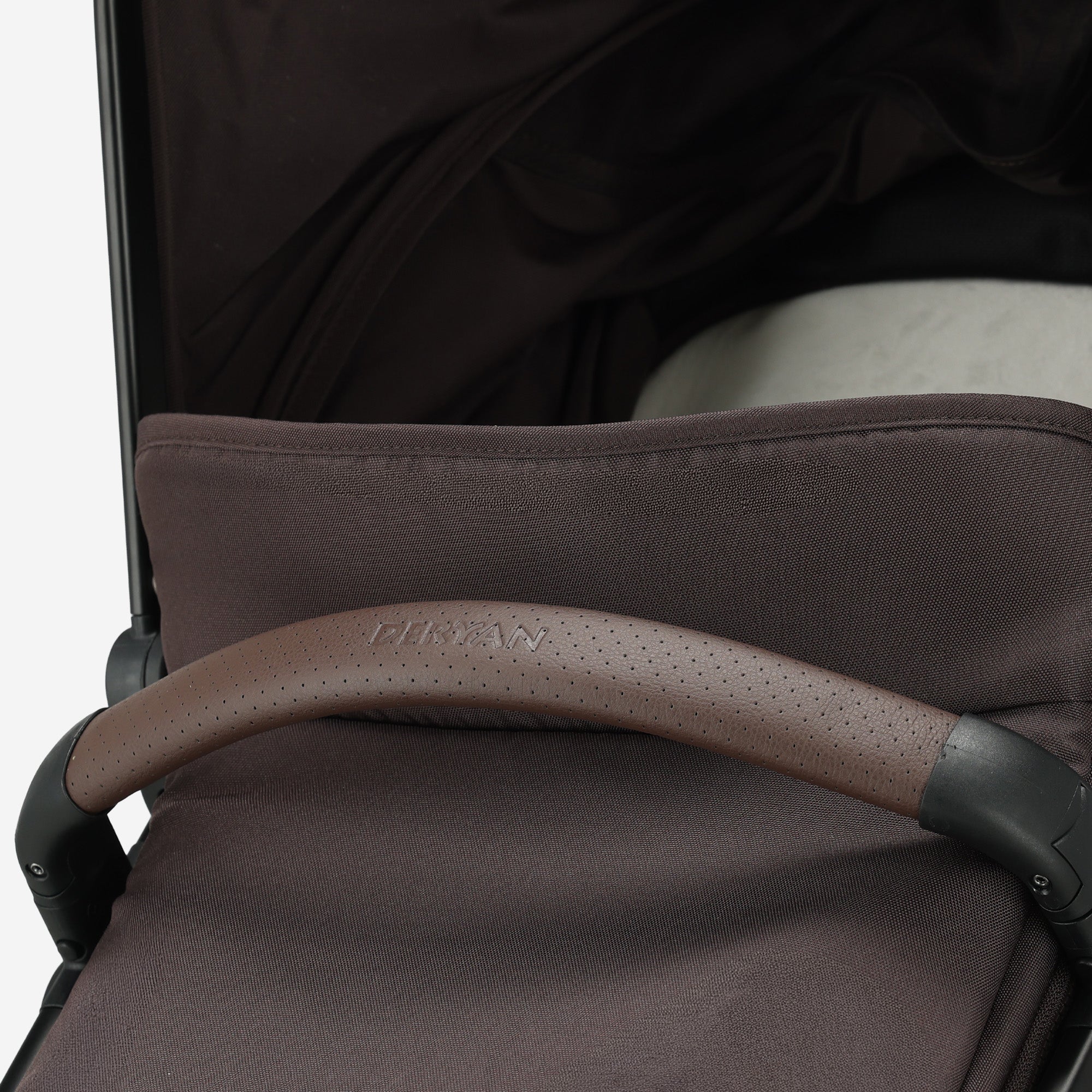 Noa 3-in-1 Stroller Chocolate Brown - Image 6