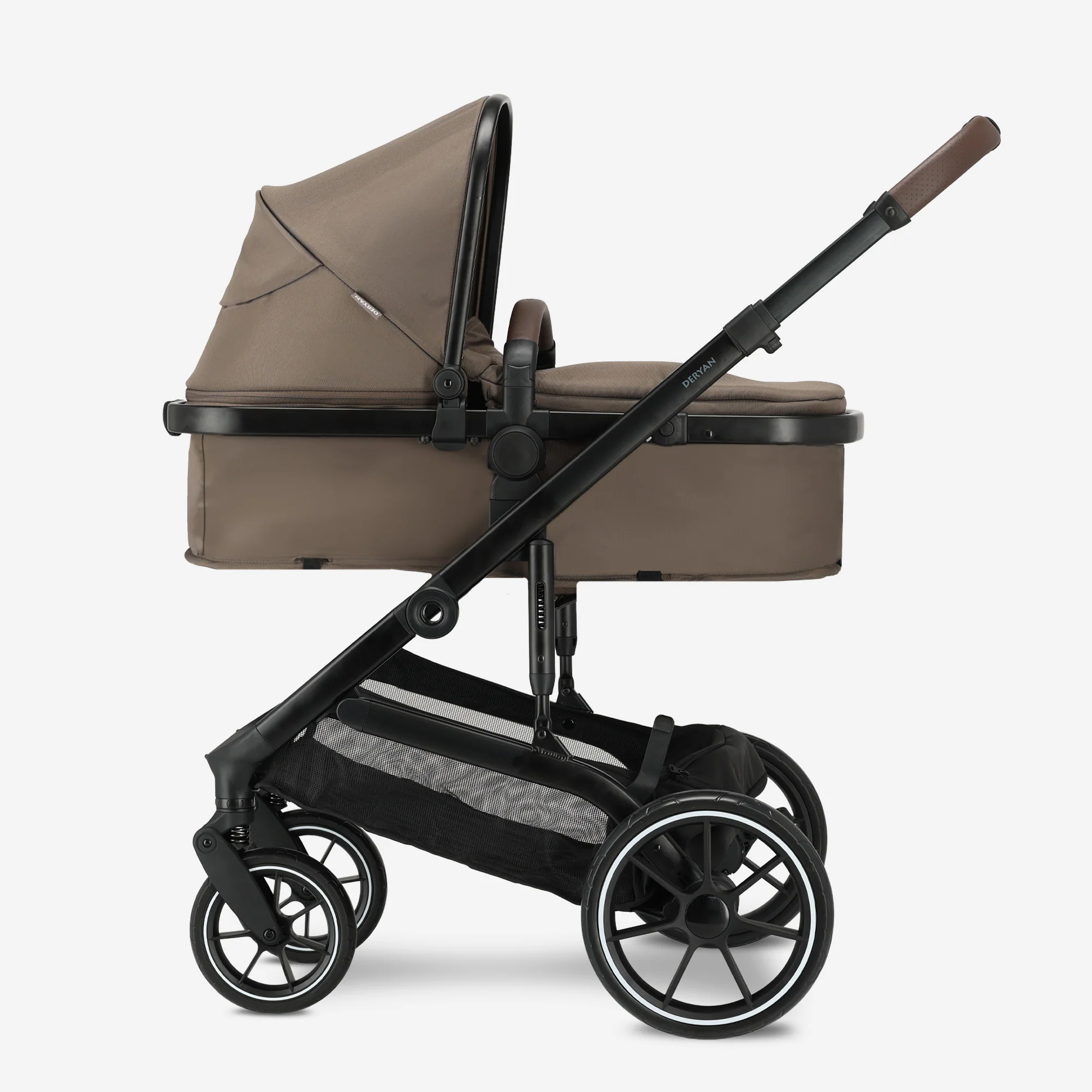Noa 3-in-1 Stroller Hazel Brown - Image 2