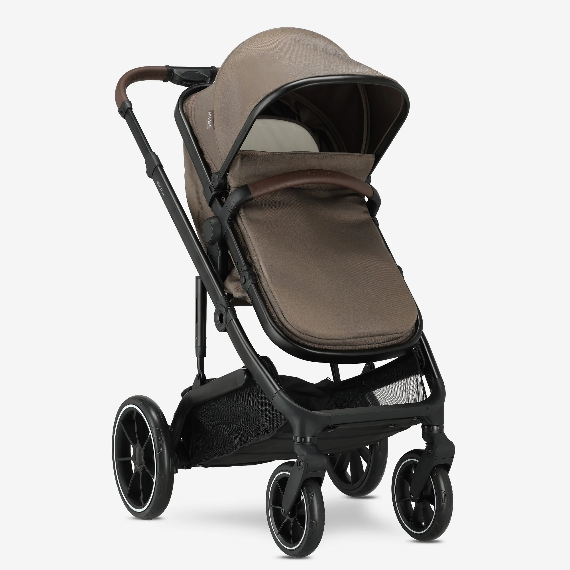 Noa 3-in-1 Stroller Hazel Brown - Image 3