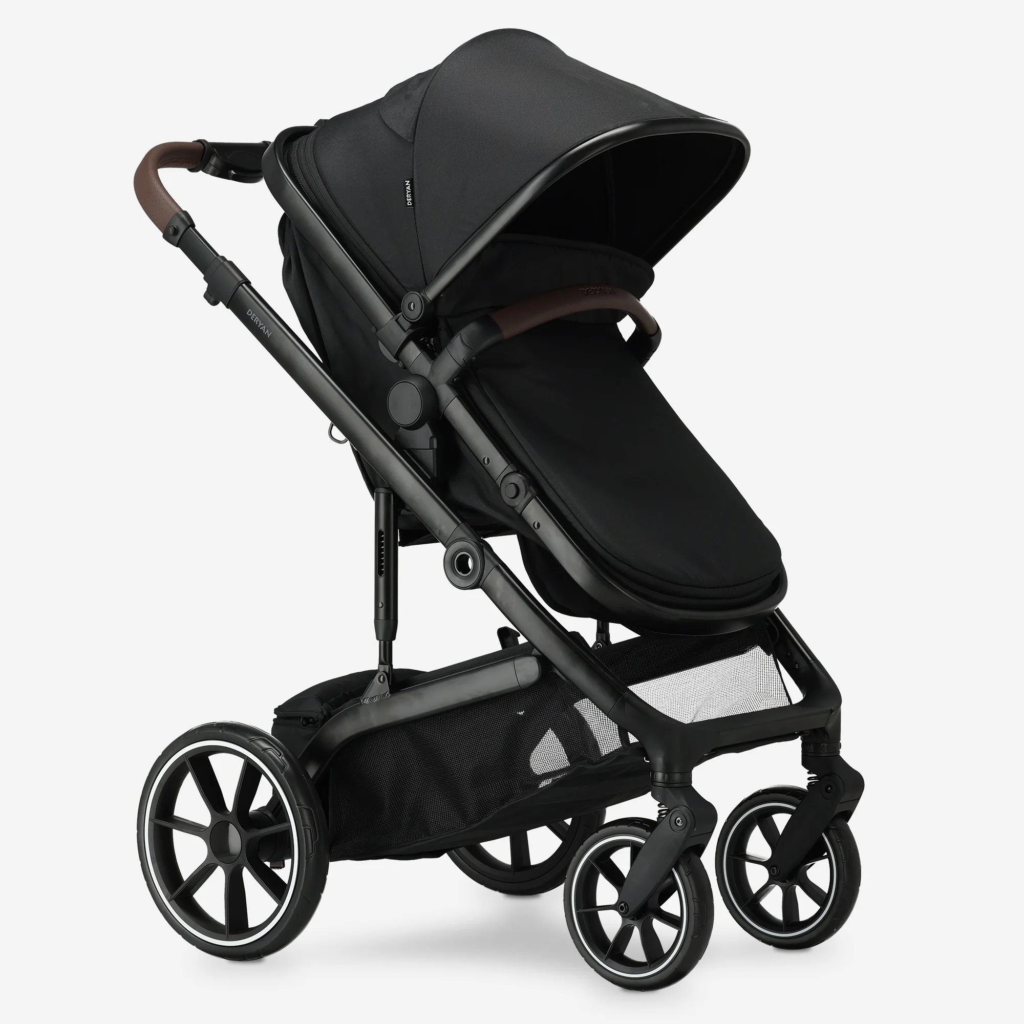 Noa 3-in-1 Stroller Black - Image 9
