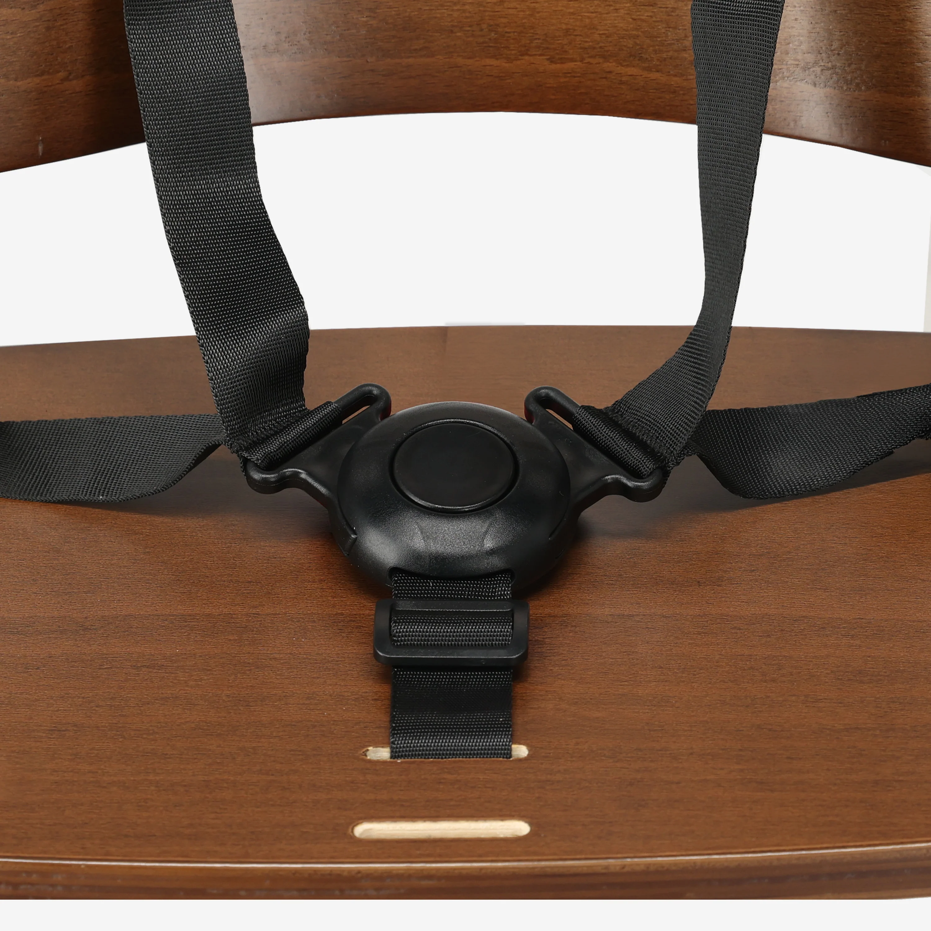 Odin Luxe Wooden Adjustable High Chair - Includes Dining Tray - Adjustable High Chair - Warm Brown - Image 10
