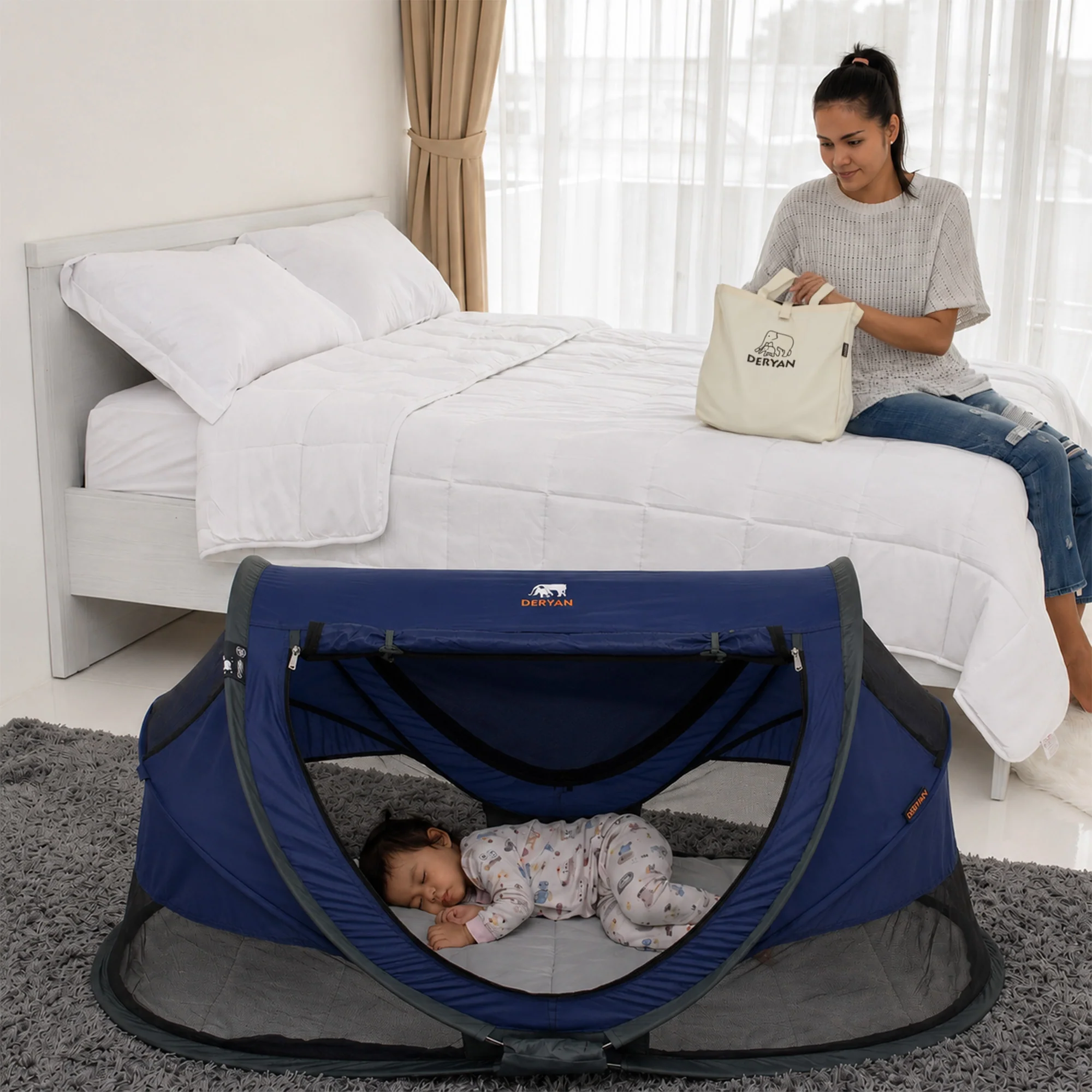 Toddler Luxe Navy - Image 3
