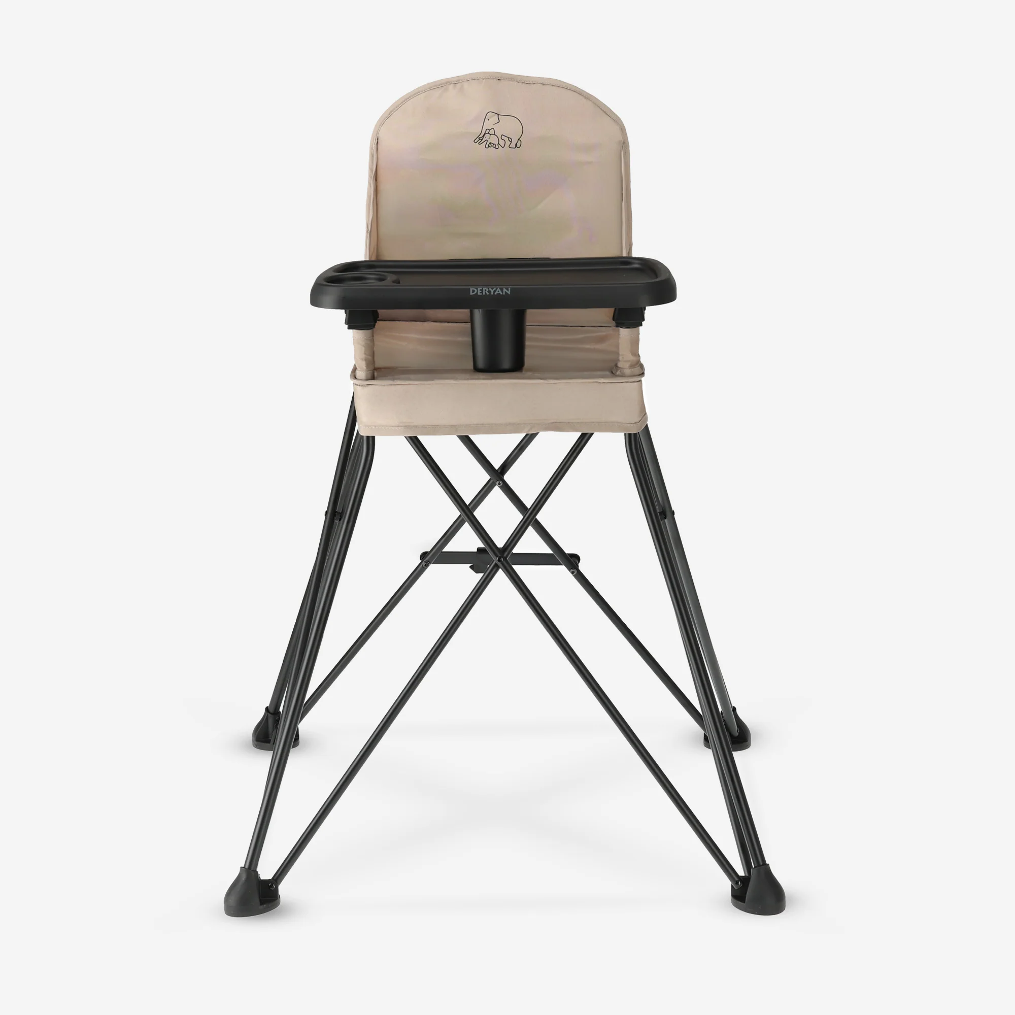 Pop 'N Sit Portable High Chair - Foldable High Chair - Includes a handy carrying bag - Nougat - Image 6