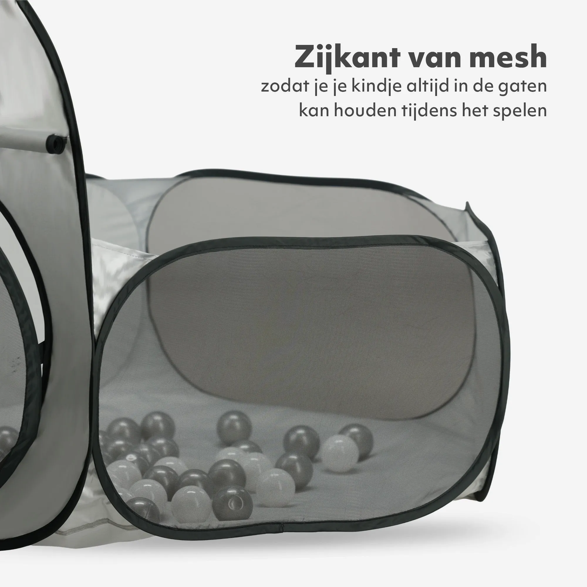 Silver Basketball Ball Pit - Image 4