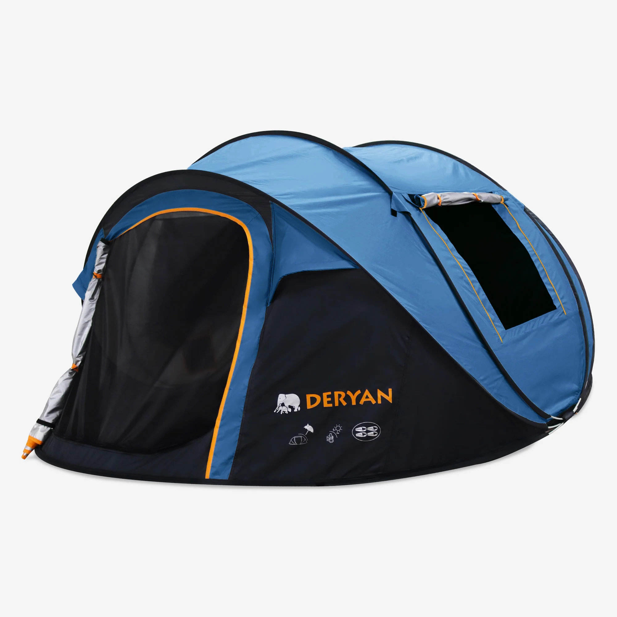 Pop Up Luxe Tent - 2000MM water column - Navy - 4 Person