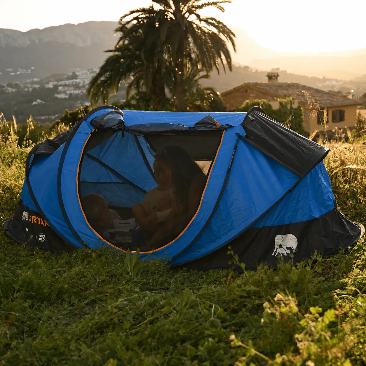 Pop Up Tent Cocoon - 2000MM water column - Navy - Image 3