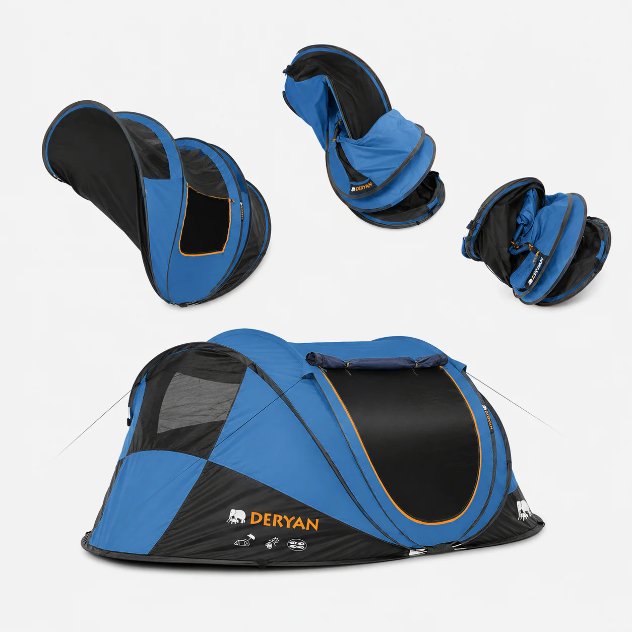 Pop Up Tent Cocoon - 2000MM water column - Navy - Image 8