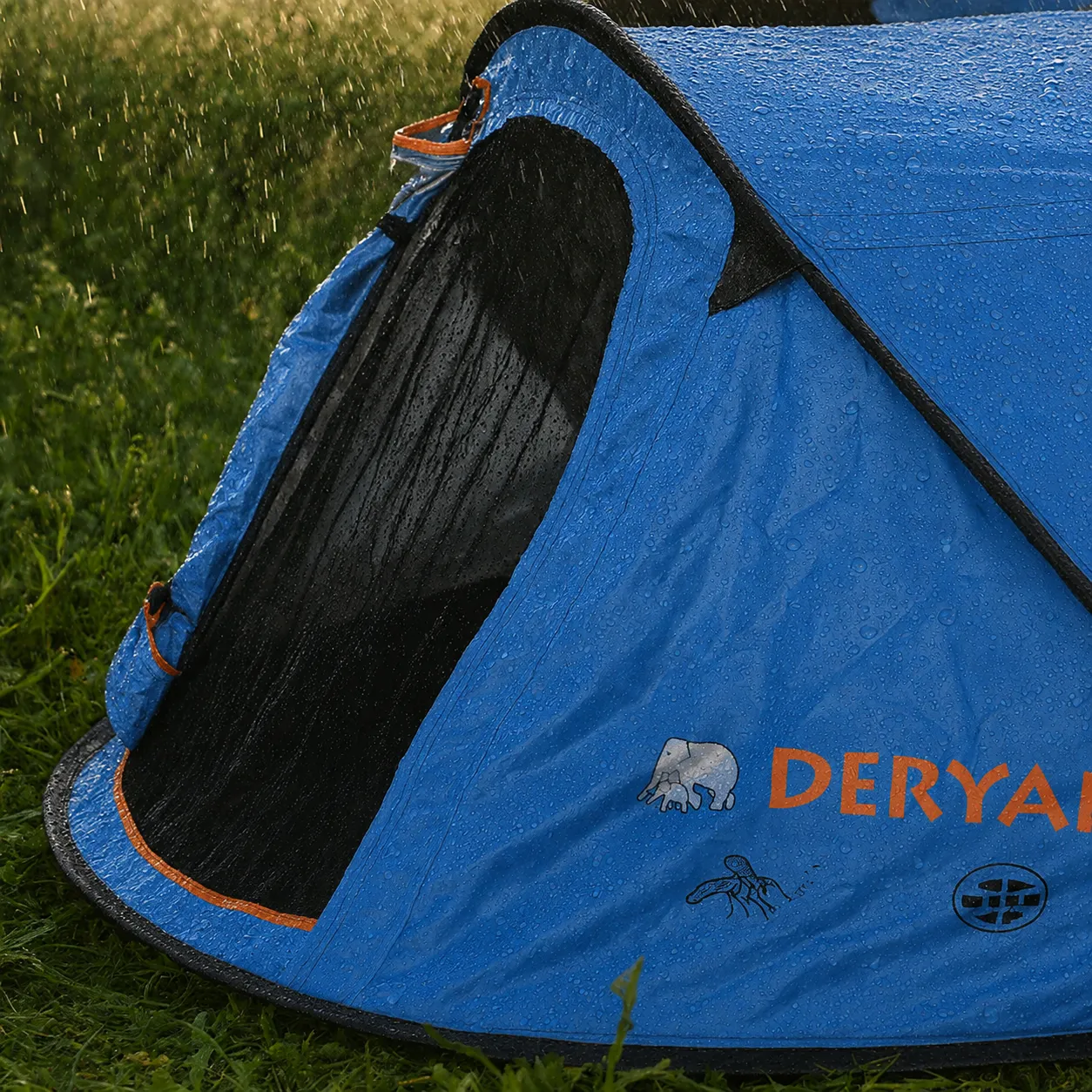 Pop Up Tent Dome - 2000MM water column - Navy - Image 8