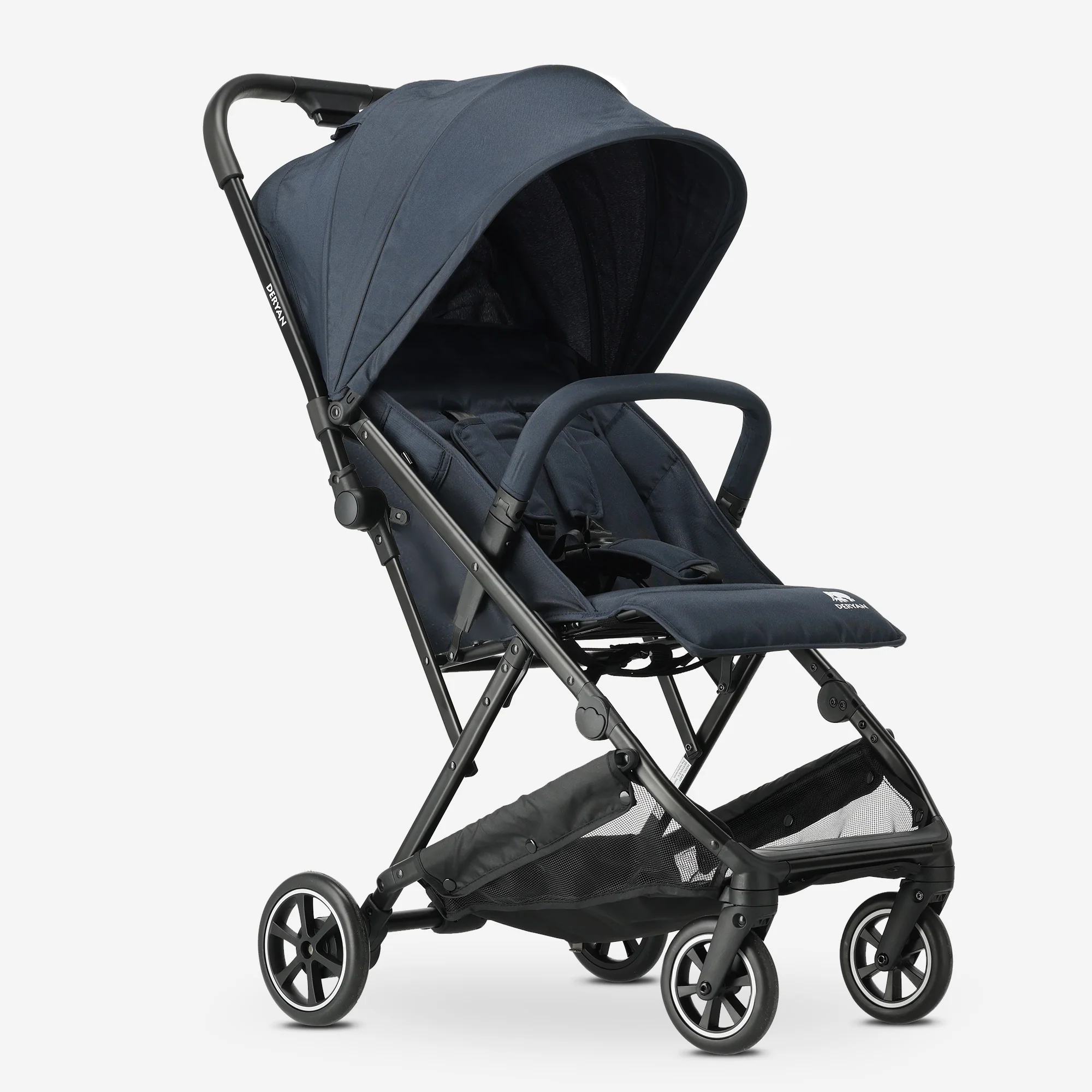 Luxury Easy Lightweight Buggy - Blue - Image 10