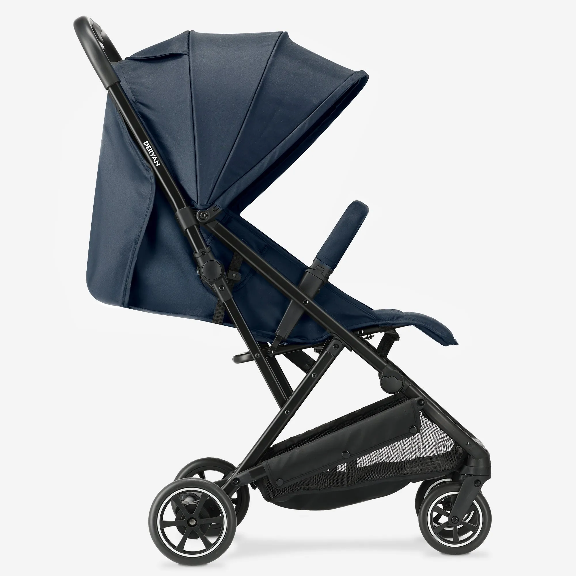 Luxury Easy Lightweight Buggy - Blue - Image 4