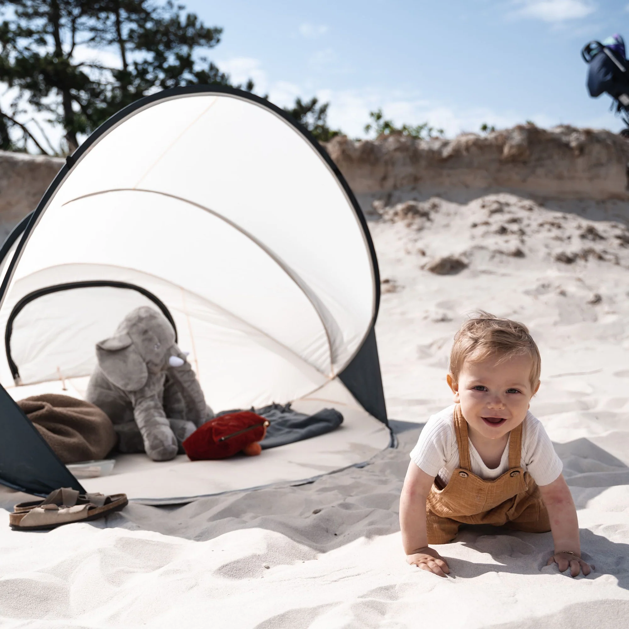 Beach Tent XXL Silver - Image 10