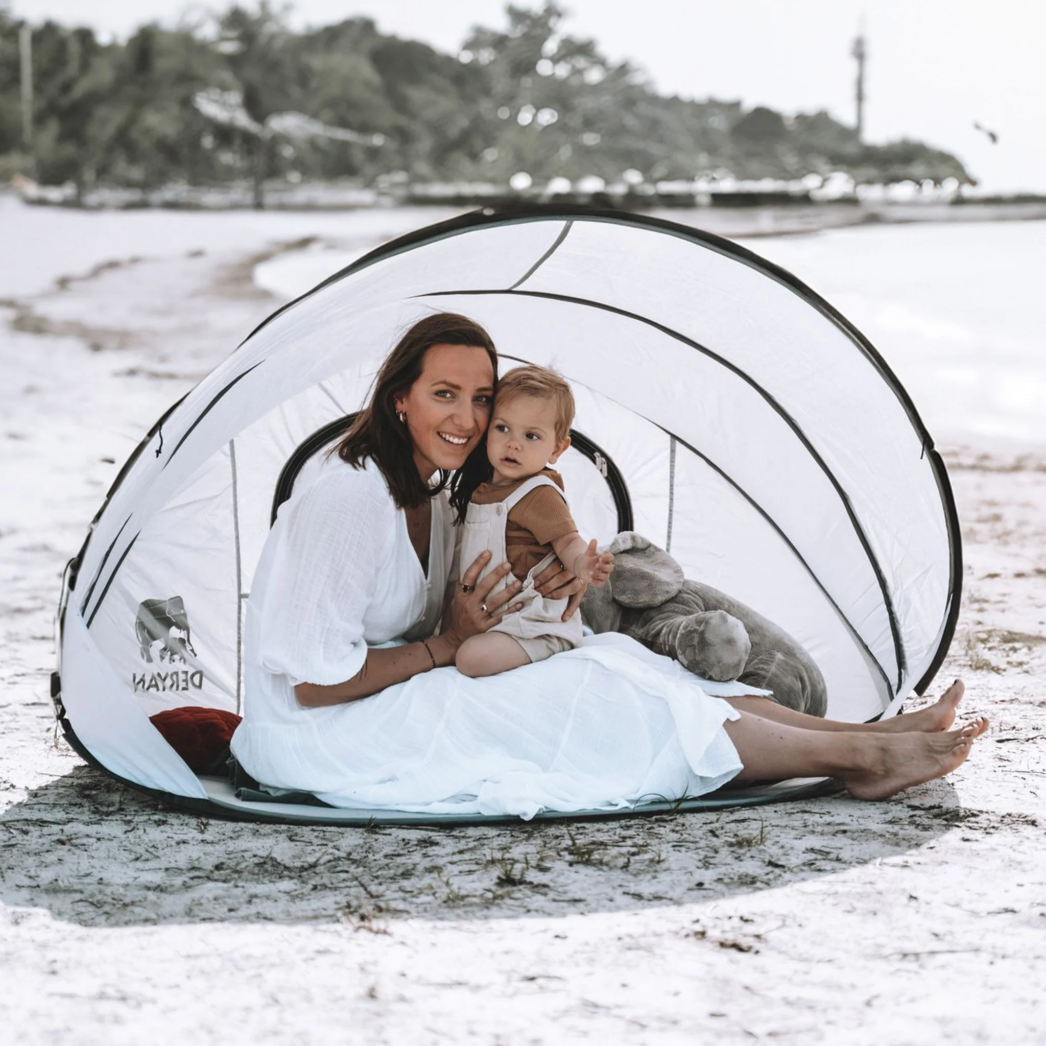 Beach Tent XXL Silver - Image 4