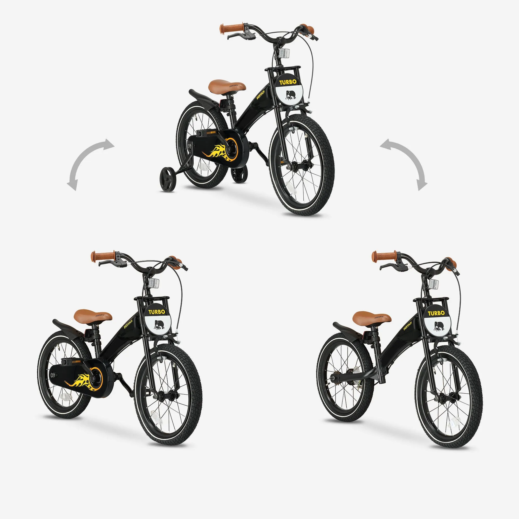 Turbo 3-in-1 Children's bike 16 inches - Image 5