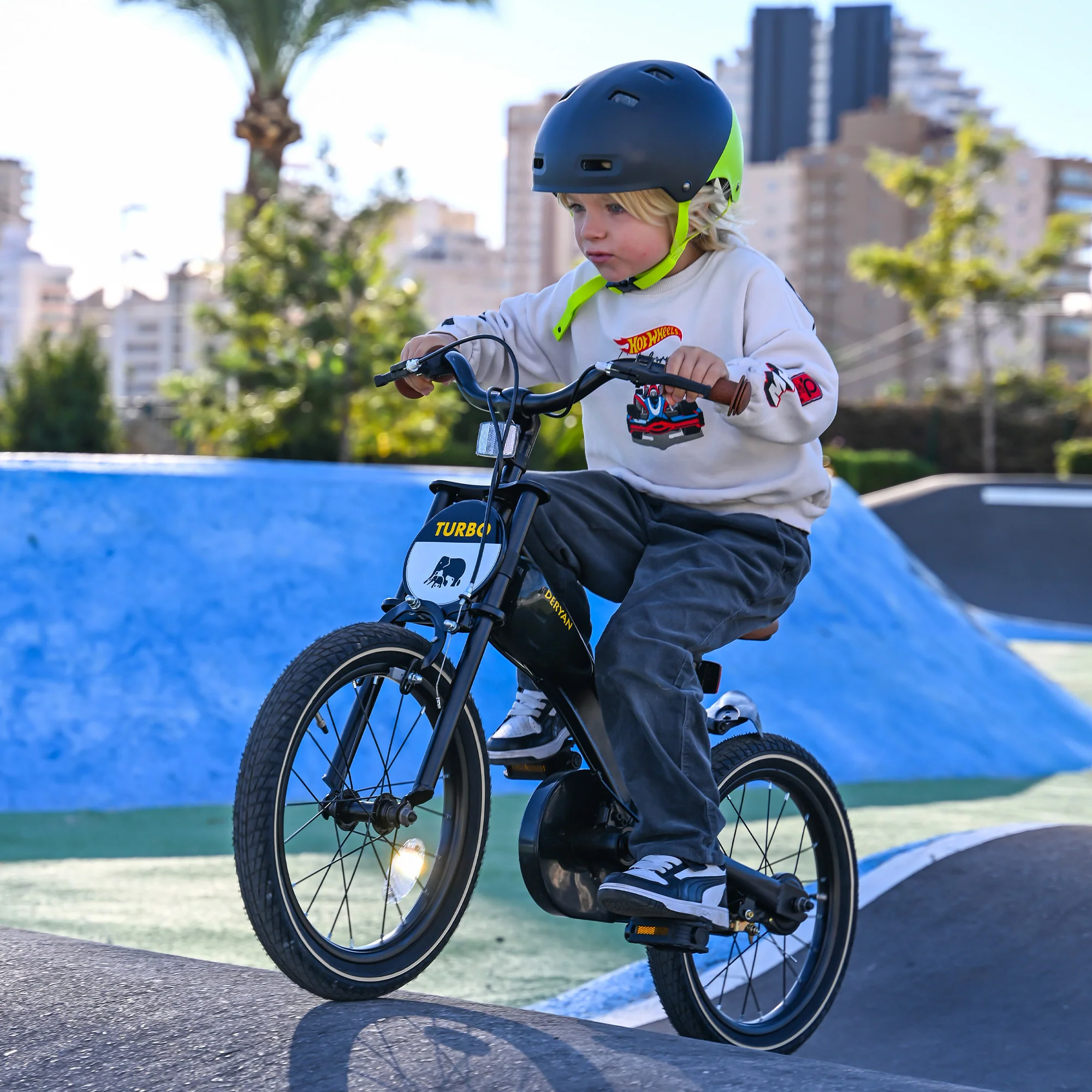 Turbo 3-in-1 Kids bicycle 14 inches - Image 12