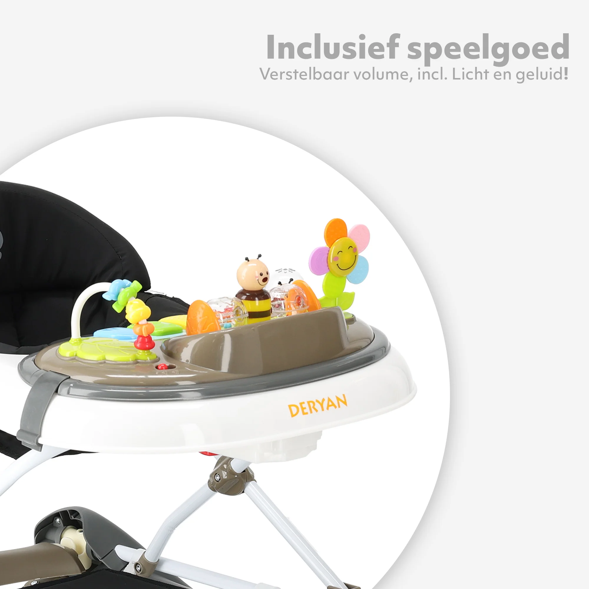 4-in-1 Walker Black & Brown - Image 5