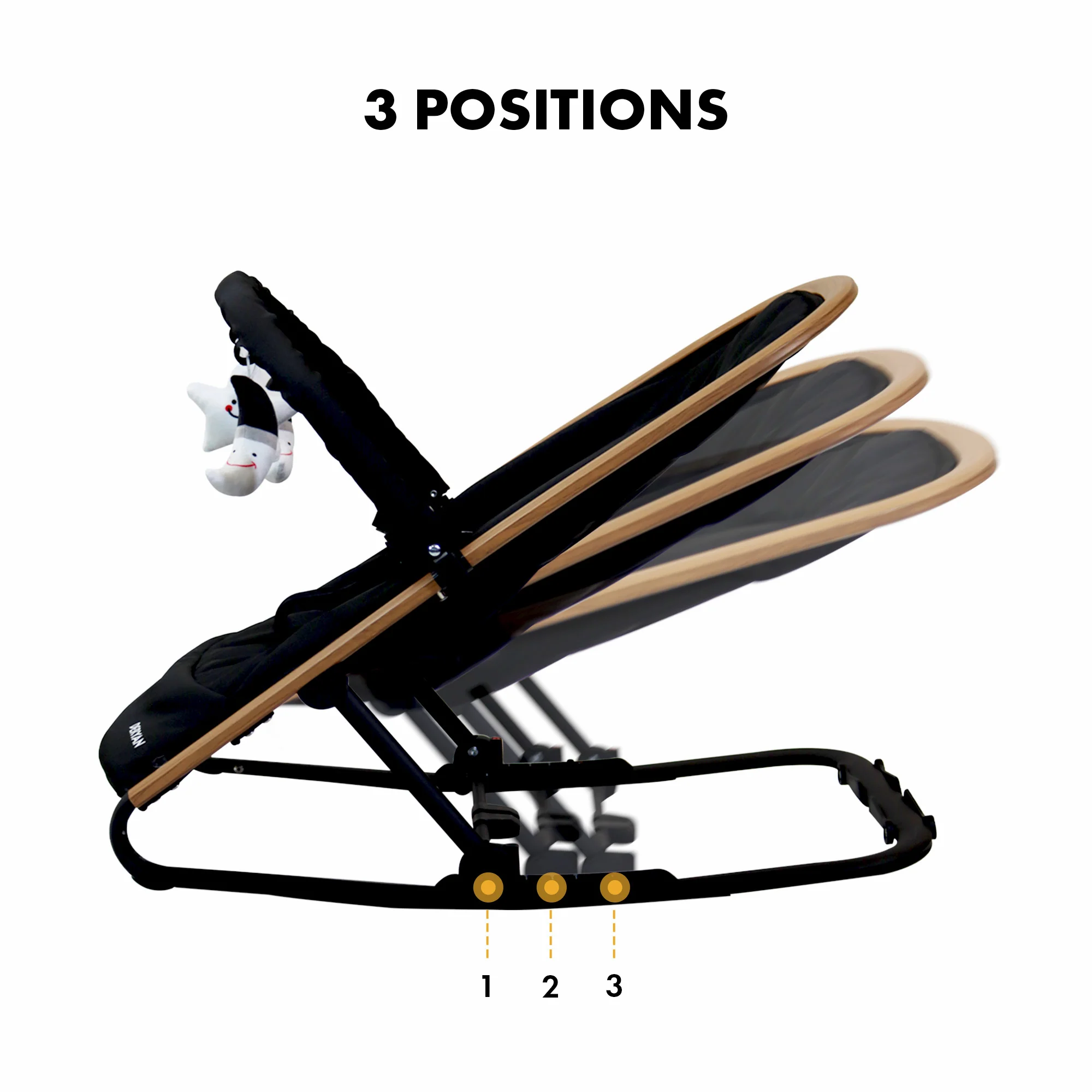 Rocker Bouncer Black - Image 10
